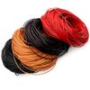 1 1.5 2 2.5 3 4 5mm 4 Kleuren Echt Koeienleer Rond Tanga Koord DIY Armband Onderdelen Touw Koord Voor Sieraden Maken