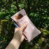 Double-layer Glasses Bag Grid Pattern Sunglasses Case Sunglasses Storage Bag  Eyewear Accessories