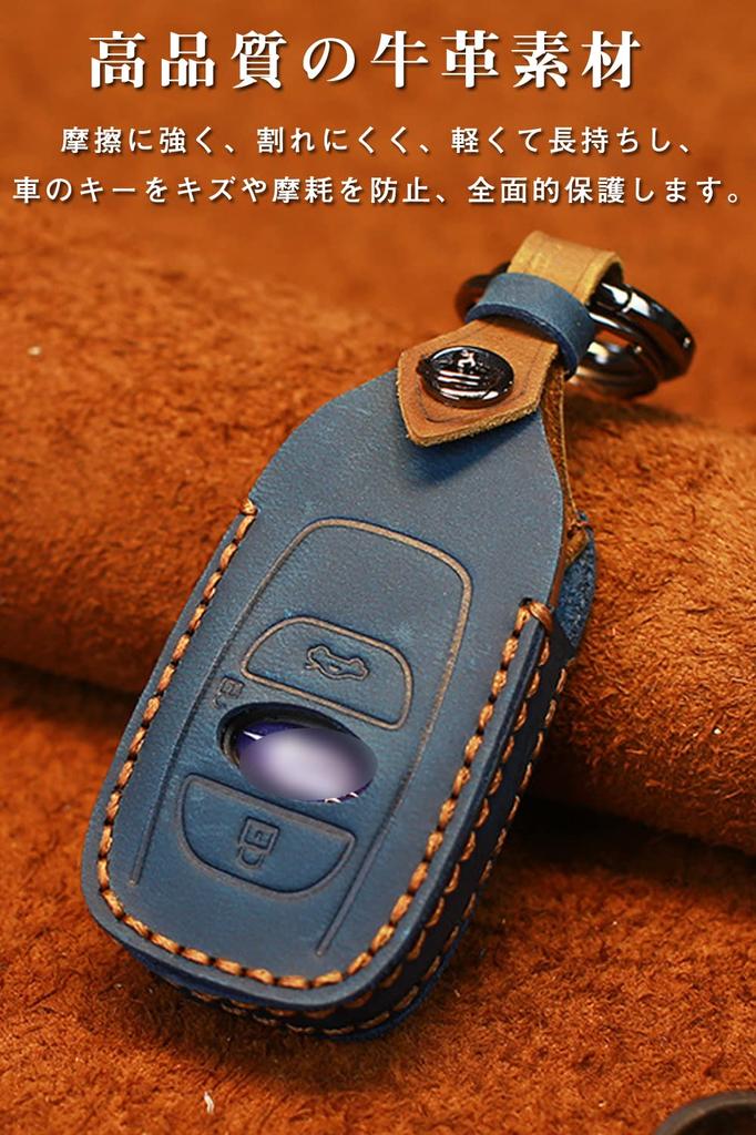 [GeTor] Subaru Key Case, Genuine Leather, Subaru Smart Key Case, Key Holder, Subaru Key
