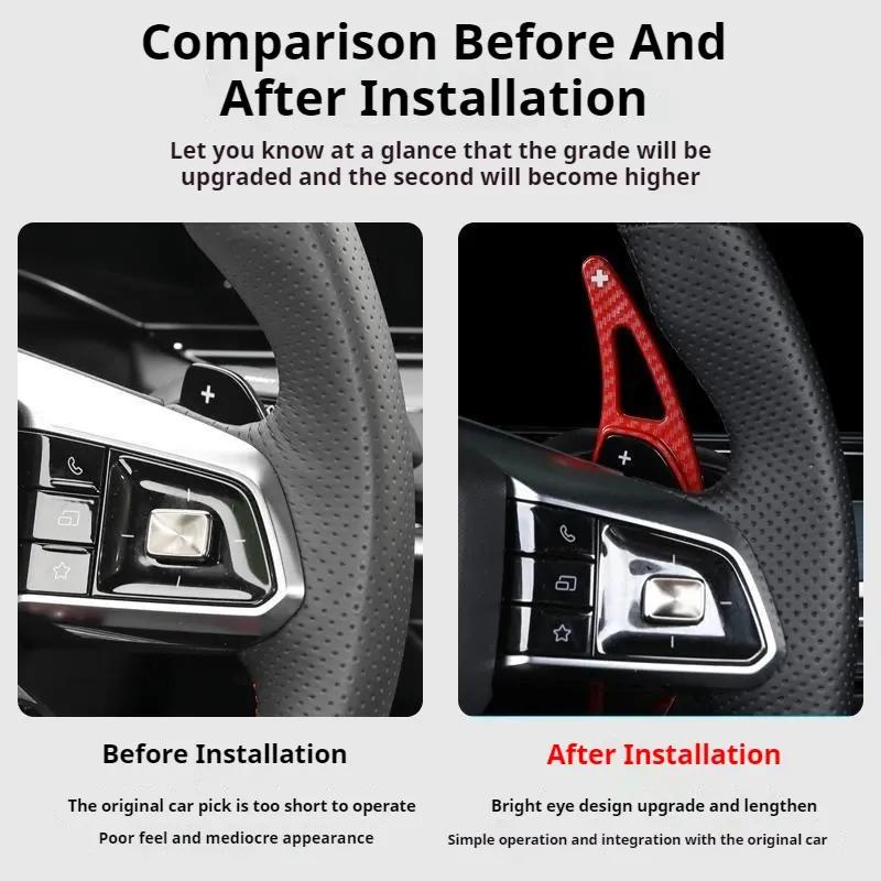 Car Steering Wheel Paddle Gear Shift Extension For BMW 5 7 Series G30 G31 G11 G12 2017 2018 X3 X4 M5 F10 F11 F12 F13