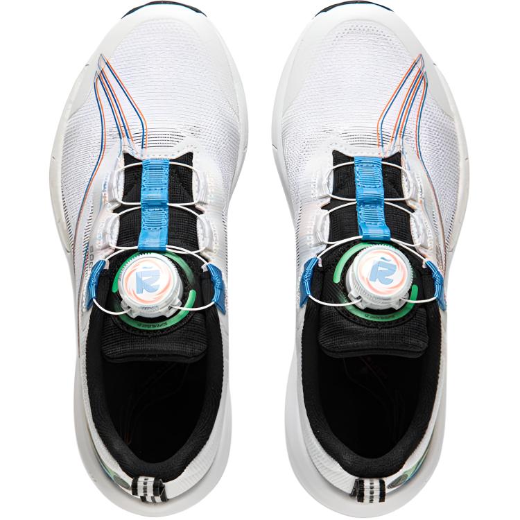 Li Ning Kids Ultra Light 21 Beng Silk Running Series Comfortable Breathable Low Top Running Shoes Kids running shoes White YKFU058-11