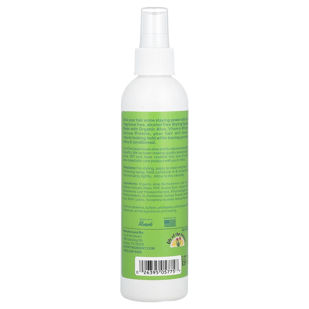 Styling Spray, Natural Hold, Fragrance Free, 236Ml(8Fl Oz)