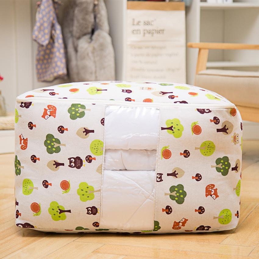 Bag Quilt Storage Fashion Casual Simple Print Practical Home Style Finishing