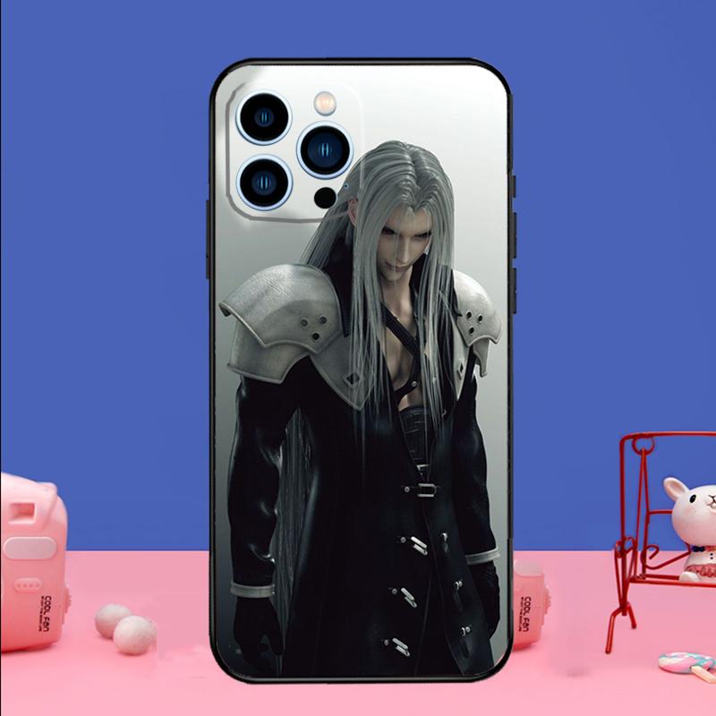 Final Fantasy Sephiroth Phone Case For iPhone 17 16 14 13 12 11 15 Pro Max Mini 15 16 Plus 16e 17 Air Bumper Cover