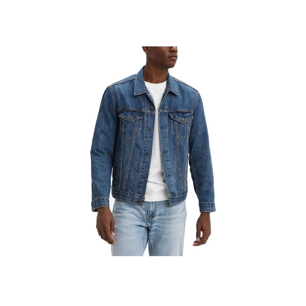 Levis Enfärgad Långärmad Jeansjacka Herrjackor Blå 72334-0354