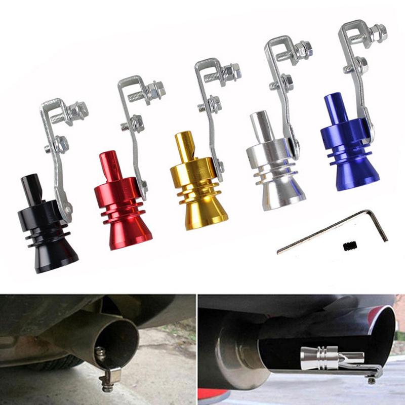 Aluminum Alloy Modified Turbine Whistle Exhaust Muffler Pipe For Car Motorcycle