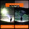 High Power LED Flashlights Rechargeable LED Torch 5000M Ultra Powerful Flashlight Telescopic Zoom Led Outdoor Tactical Lantern