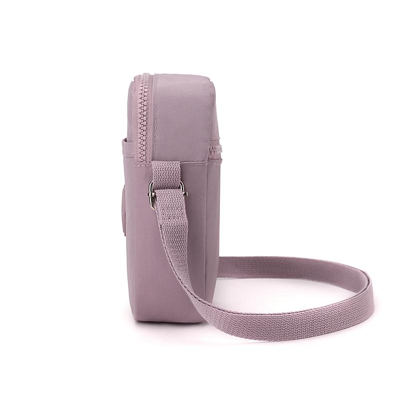 Women's Crossbody Bag Nylon Commuter Coin Purse Multi-Compartment Mobile Phone Bag