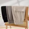 Summer Elastic Waist Loose Women's Pants: Breathable, Comfortable Straight Leg for Middle-Aged and Elderly