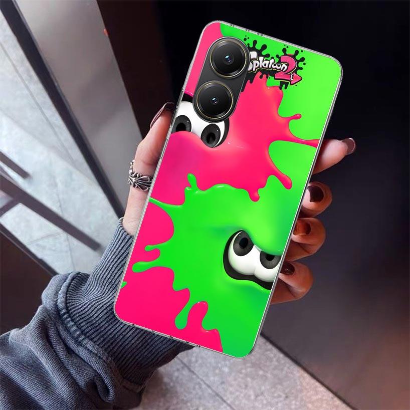 

Game S-Splatoons Phone Case For Xiaomi Poco X7 X6 X5 Pro F7 Ultra Redmi 15C 15 13 13C 12 12C 10 10A 10C 9 9A 9C 9T Shell Poco X7 Redmi 15C (173)