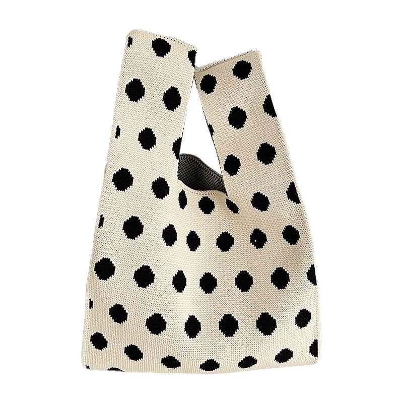 

[hapidigi -happy days joint-] knit bag knit tote bag knit eco bag knit bag mini bag bag bag ladies Smaller marche bag eco bag Korean miscellaneous