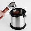 watchget Knock Box, Coffee Knock Box, Knock Box, Coffee Grounds Bucket, Large Capacity 1.8L, Removable Stainless Steel, for Home and Commercial Use, S