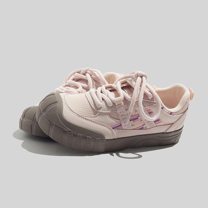 Belle casual low-top thick-soled ugly spring new niche board shoes casual sports 35