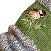 1 Pair Mittens Useful Multi-Functional Durable Women Knitted Handmade Embroidery Gloves for Hiking