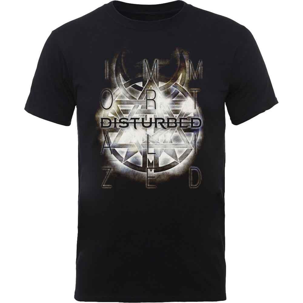 Disturbed Symbol T-Shirt Black New Unisex T-Shirt