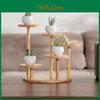 Tabletop Yousheng Plant Bamboo Stand 5 Tier Flowerpot Stand Desk Window Sill Indoor Display Shelf For Corner Living Room Plants Decorations Figurines