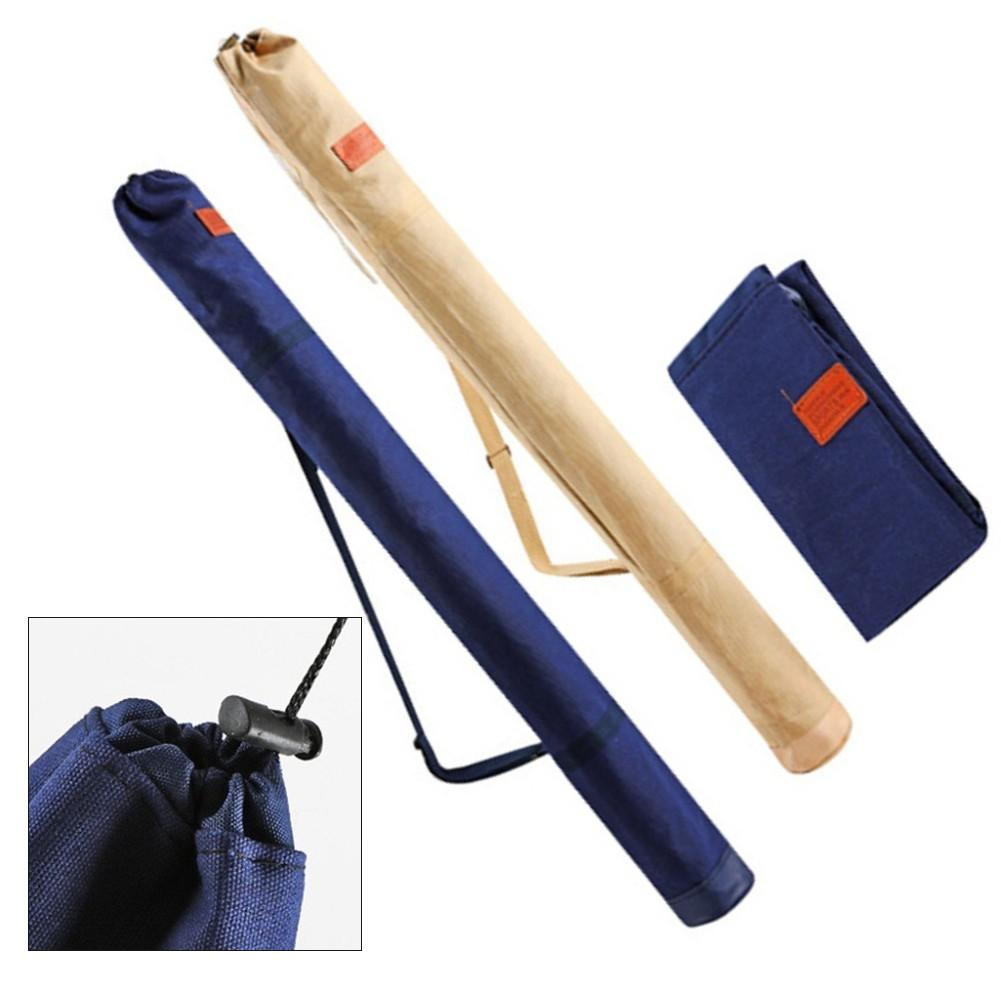 Fishing Rod Bag Folding Tackle Storage Comfortable Carrying Strap