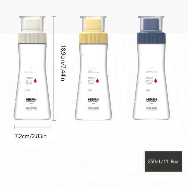 Seasoning Bottle Pepper Spice Dispenser Salt Sugar Squeeze Jar Bbq Coffee Powder Container Kitchen Sorting Storage Supplies