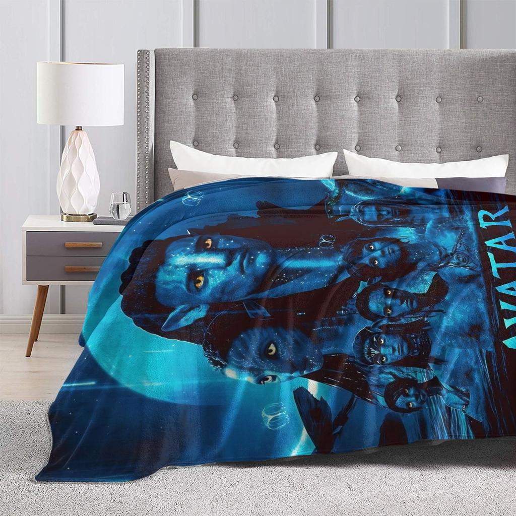 Films Avatar Blankets Quality Warm Soft Bedding Throws Winter Children Outdoor Street Trend Bedspread