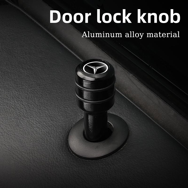 Car Door Lock Knob Door Lift Button Locking Pins For Mercedes Benz AMG W204 W205 W203 W211 W201 W210 W108 W124 W126 W140 W168 W1