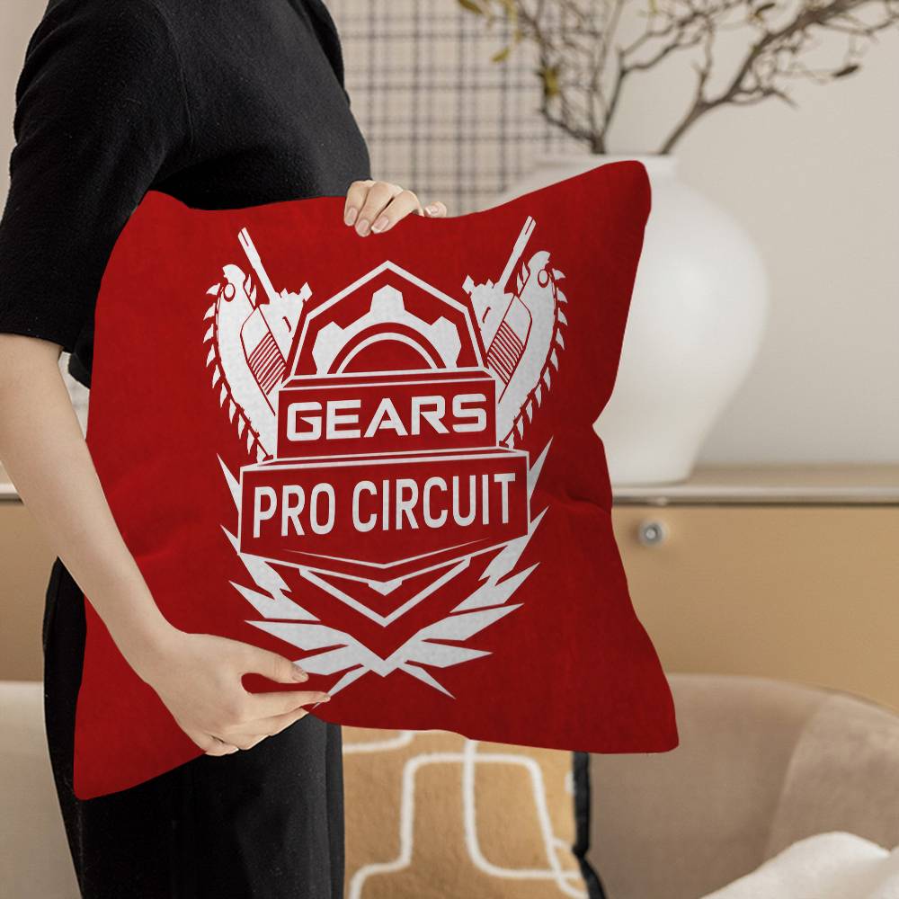Pro-circuits Motorcycle Racing Decorative Room Aesthetics Pillow Case Home Decor Bedroom Sofa Bed Couch Pillow Cover 45x45