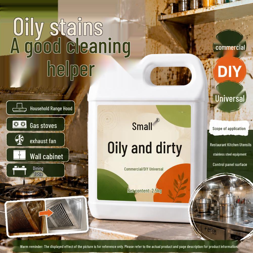 Kitchen Heavy Duty Oil Stain Remover Foam - Range Hood & Stove Cleaner