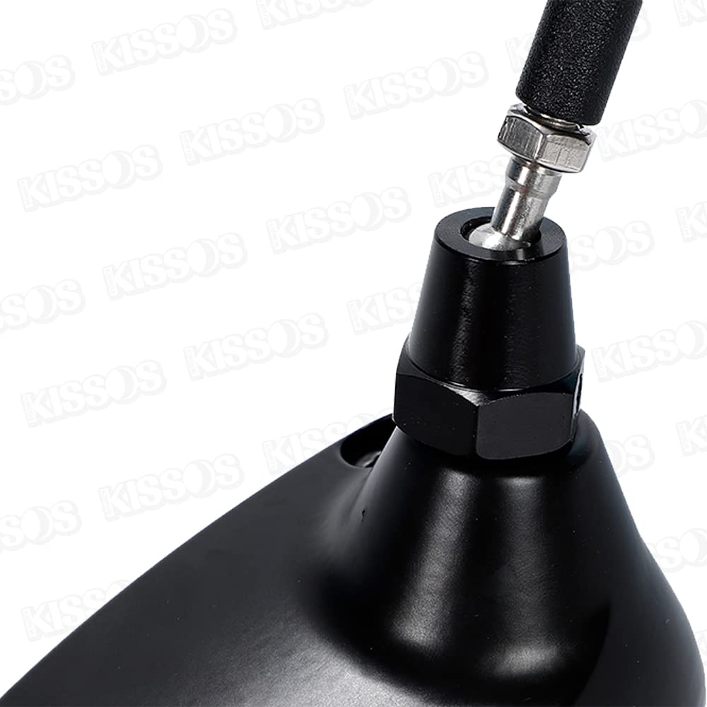 Universal Racing Mirrors with Carbon Fiber Pattern and Blue Set of Left and Lightweight, Lenses. Right.