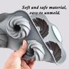 Silicone Ice Mold 6-Cavity Holiday Reusable Craft Supplies Silicone Wreath Cocktail Ice Molds for Freezer Chocolate Cake Food