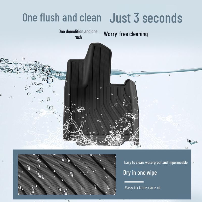 Floor Mats for 2024 Changan Deepal S7 RHD: TPE Mats, Trunk & Backrest Mats