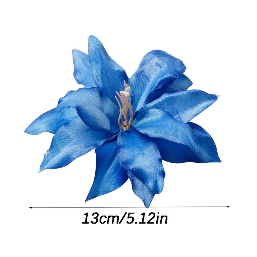 Silk Lily Lily Flower Hair Clip Simulation Flower Flower Shark Clip  Hair Accessories