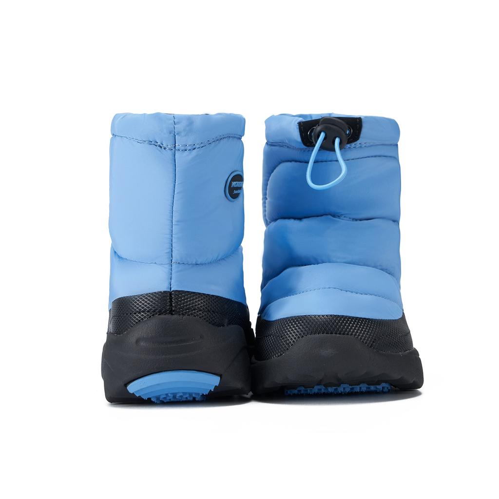 MORENDL Snow Snowshoes for Snow and Cold Ski Boots for 20cm Kids' Boots, Winter, Non-Slip, Pattern, Windproof, Protection, Girls, Blue,