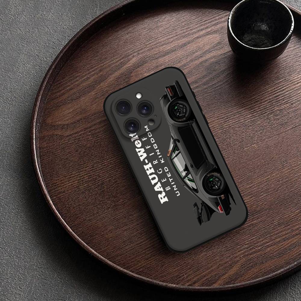 Phone Case For Iphone 16 15 11 13 14 Pro Max 7 8 Plus X Xr Xs Max 12mini Black Shell Cover Case