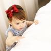 Kawaii Flower Headband Rabbit Ears Turban Headband Baby Girls Kids Hair Bows Head Bands Accessories for Children Headdress