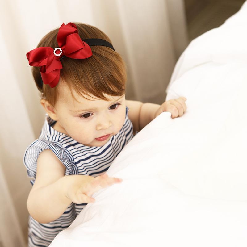 Kawaii Flower Headband Rabbit Ears Turban Headband Baby Girls Kids Hair Bows Head Bands Accessories for Children Headdress