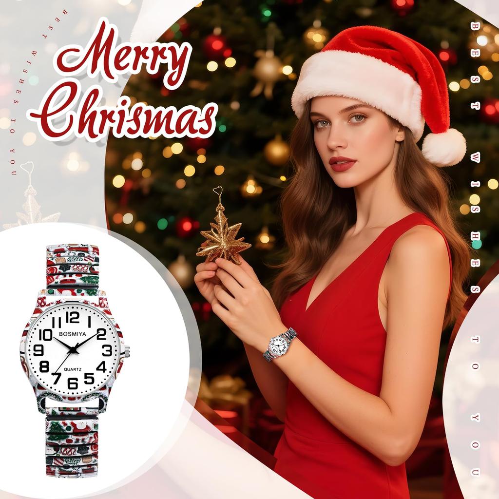 Christmas Gift: Cute Waterproof Women's Watch: Analog Women's Watch with Stainless Steel Strap, Antique Style Fashion Accessory