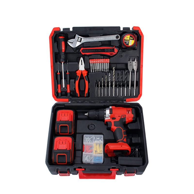 High-Power Portable Handheld Electric Screwdriver & Impact Drill for Wood Drilling