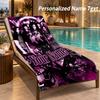 Tokio Hotel Custom Name Beach Towel Large Soft Towel for Indoor Bathroom Outdoor Beach