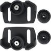 Rolling Skid Shoes 490-241-0038 Fits Most 2 and 3 Stage Snow Throwers with Plastic Wheels Hardware Kit