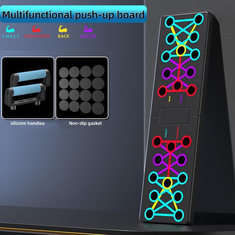 

Многофункциональная фитнес-доска для отжиманий и тренировок дома Rubber-coated handle + anti-slip pad