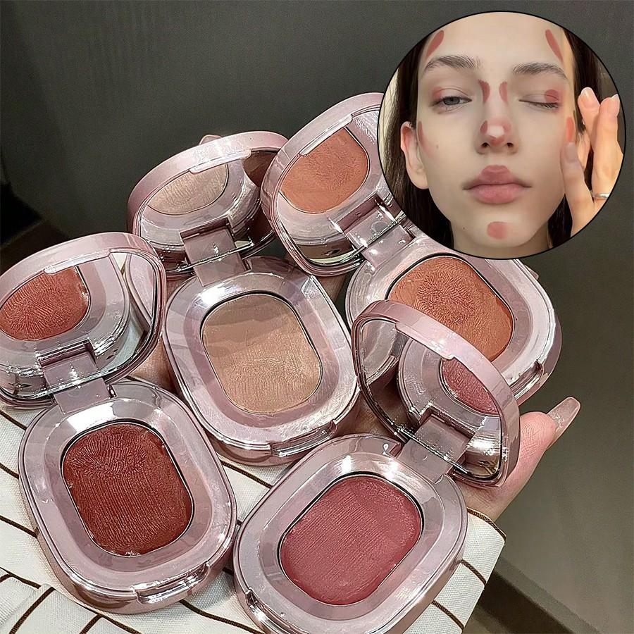 Herorange Silky Satin Multi-Use Cream, Delicate Texture, Long-Lasting, Non-Smudging, Three-In-One for Lips, Cheeks, and Eyes, Suitable for All Skin