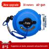 Retractable Air Hose Reel with 12*8MM Braided PU Hose for Pneumatic Tools and Car Detailing