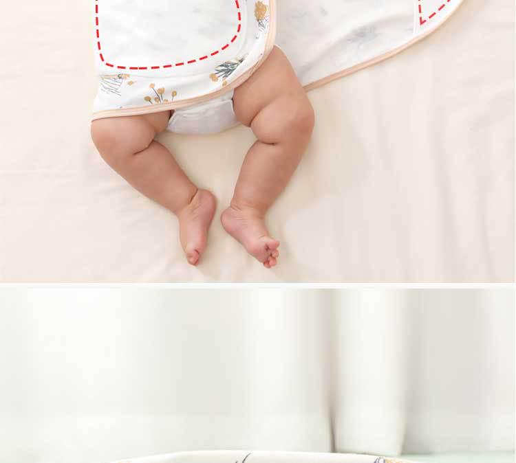 Saco de dormir anti-sobresalto para recién nacidos - Ligero para Primavera/Verano