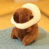 Cute Ugly Capybara Plush Keychain Kawaii Water Hog Doll Bag Pendant Charm Gift