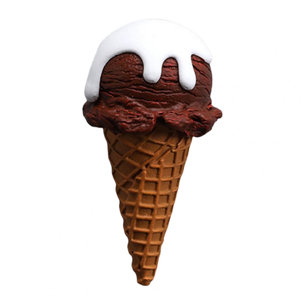 Summer Chocolate Ice Cream Refridgerator Magnets Cute Fridge Stickers Food Magnetic Buckle For Kitchen Home Decoration