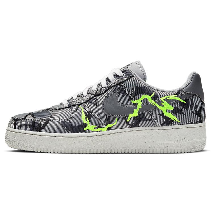 

Новые Nike Air Force 1 Low 07 Lx Светло-серый дымчатый Камуфляжная вышивка CV1725-001 40.5