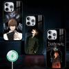 Anime D-Death Note Phone Case For iPhone17,16,15,14,13 Plus,Pro Max Magnetic For Magsafe Wireless Charging