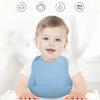 Food1PC Grade Silicone Baby Bibs For Girls And Boys, Waterproof Feeding Bibs For Babies ,Easily Cleaner