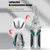 1Pcs Foldable Wire Stripper Multi-Function Pulley Tool For Crimping Splitting Winding Ideal For Electricians