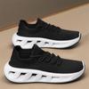 Spring and Summer New Men's Shoes Sports Shoes Mesh Breathable Running Shoes Thick Bottom Super Light Soft Bottom Men's Casual Shoes