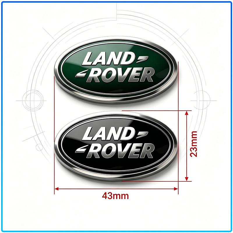 1 Pezzo ABS Coprivolante Auto Stemmino Centrale Emblema Adesivo Per Land Rover Freelander 2 L2 L319 L462 LF Range Sport Evoque L322 Discovery 2 3 4 5